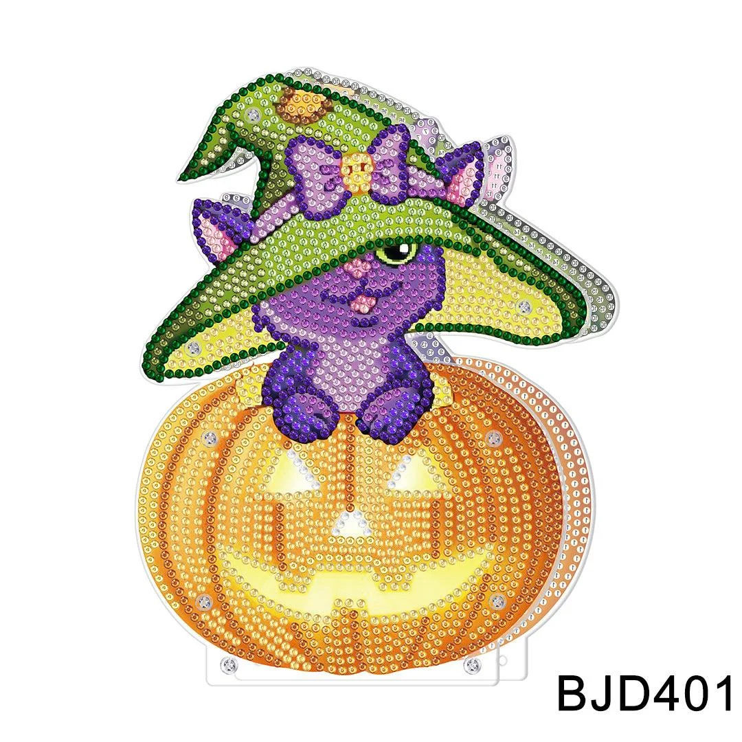 Halloween DIY Decoration Lamp Pumpkin Head -  - #tag1#