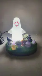 Halloween DIY Small Night Lamp tag1