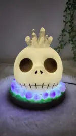 Halloween DIY Small Night Lamp tag1