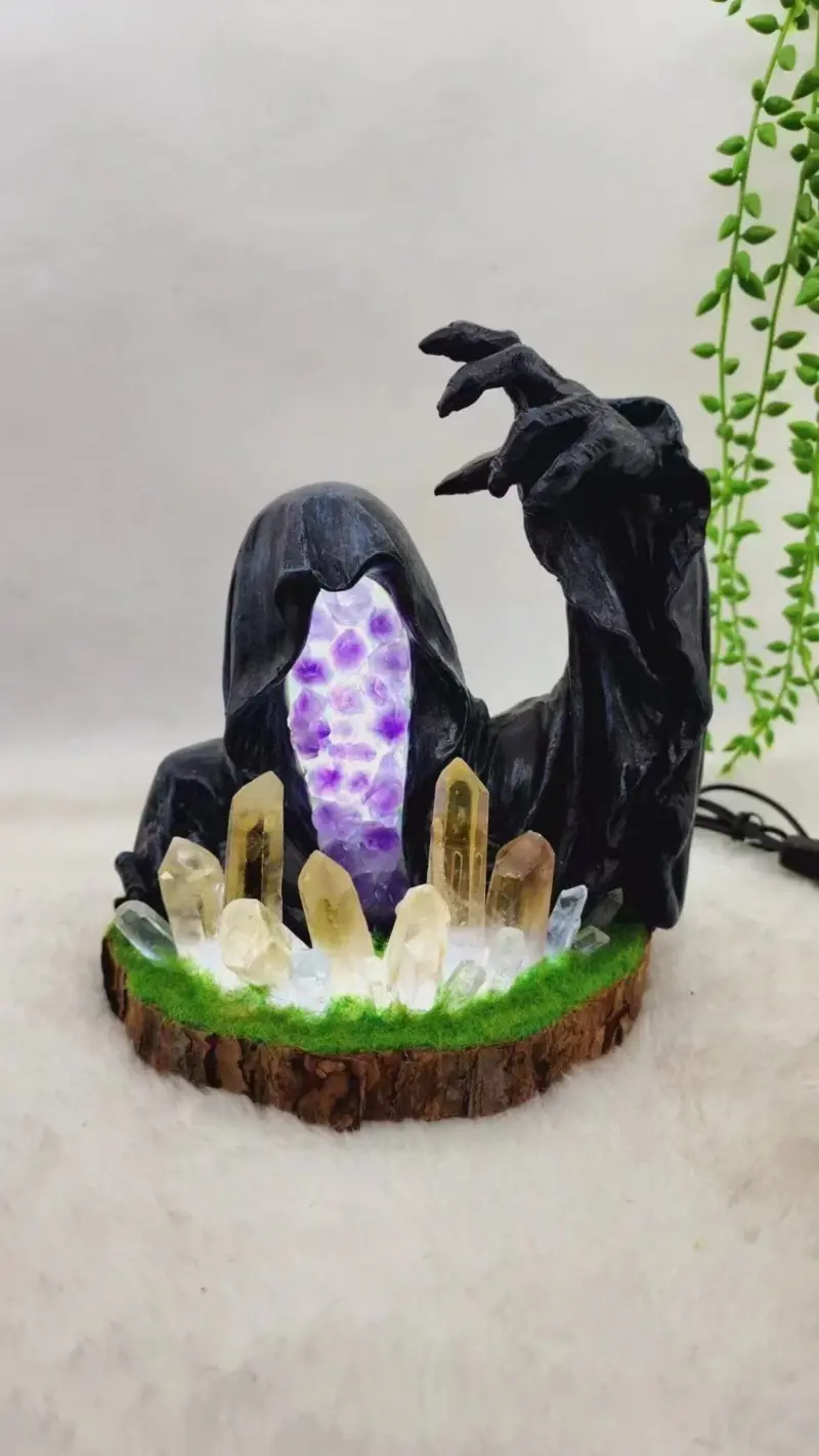 Halloween DIY Small Night Lamp tag1