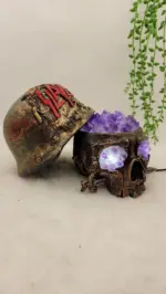 Halloween DIY Small Night Lamp tag1