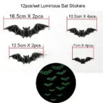Halloween Decoration 3D Bat tag1