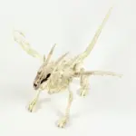 Halloween Decoration Artificial Animal Skeleton tag1
