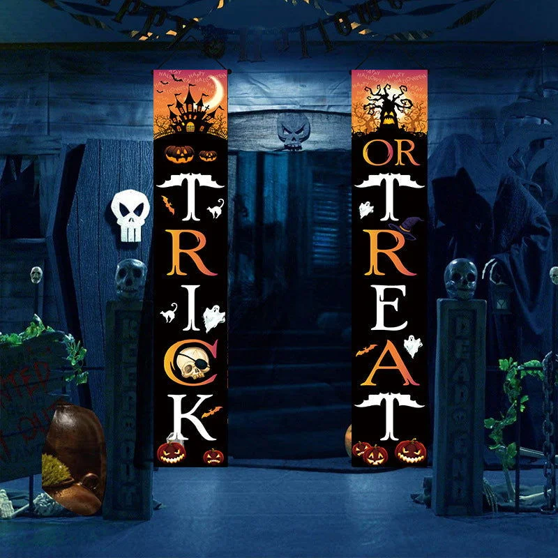 Halloween Decoration Couplet Trick Or Treat -  - #tag1#