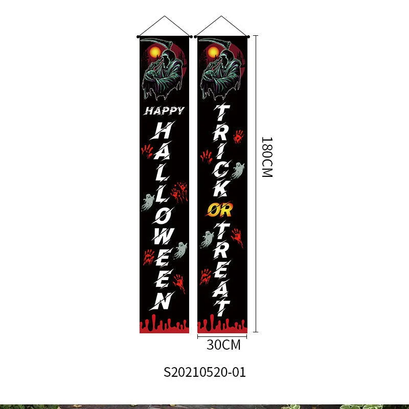 Halloween Decoration Couplet Trick Or Treat -  - #tag1#