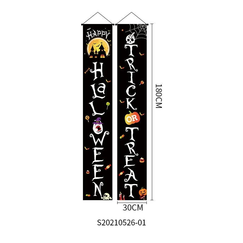 Halloween Decoration Couplet Trick Or Treat - - #tag1#