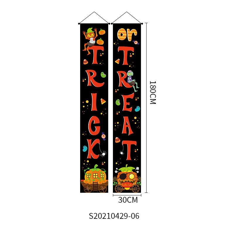 Halloween Decoration Couplet Trick Or Treat -  - #tag1#