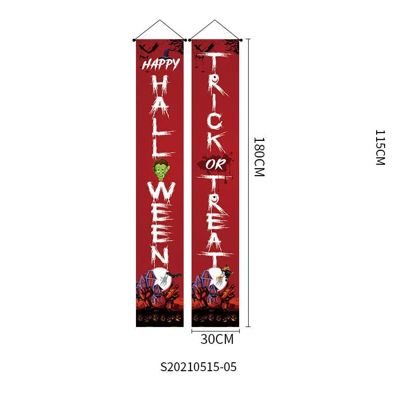 Halloween Decoration Couplet Trick Or Treat -  - #tag1#