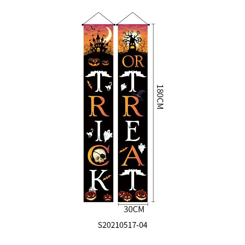 Halloween Decoration Couplet Trick Or Treat -  - #tag1#