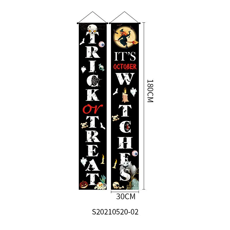 Halloween Decoration Couplet Trick Or Treat -  - #tag1#