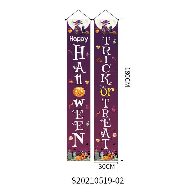 Halloween Decoration Couplet Trick Or Treat -  - #tag1#