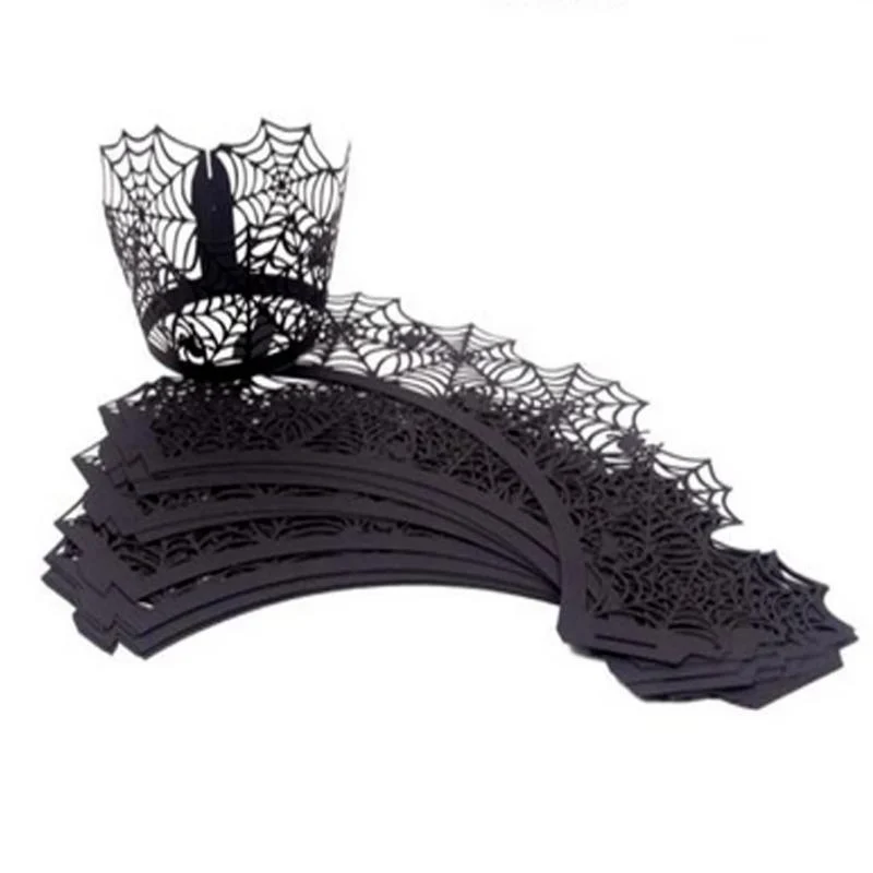 Halloween Decoration Cupcake Wrappers Party Accessories, 50 PCs -  - #tag1#