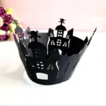 Halloween Decoration Cupcake Wrappers Party Accessories 50 PCs tag1