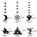 Halloween Decoration Garland Pendant Layout Props tag1