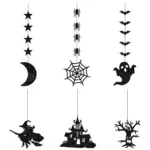 Halloween Decoration Garland Pendant Layout Props tag1