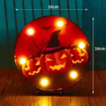 Halloween Decoration LED Light Pumpkin Ladybug Bat Head tag1