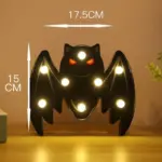 Halloween Decoration LED Light Pumpkin Spider Bat Skull tag1