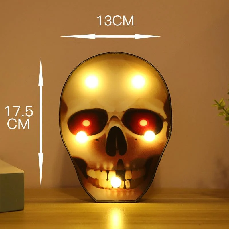 Halloween Decoration LED Light Pumpkin Spider Bat Skull -  - #tag1#