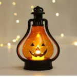 Halloween Decoration Led Electronic Candle Pumpkin shaped Lights tag1