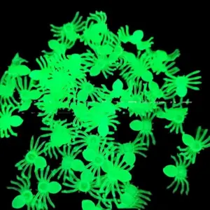 Halloween Decoration Luminous Spider Cotton Layout Decoration Props