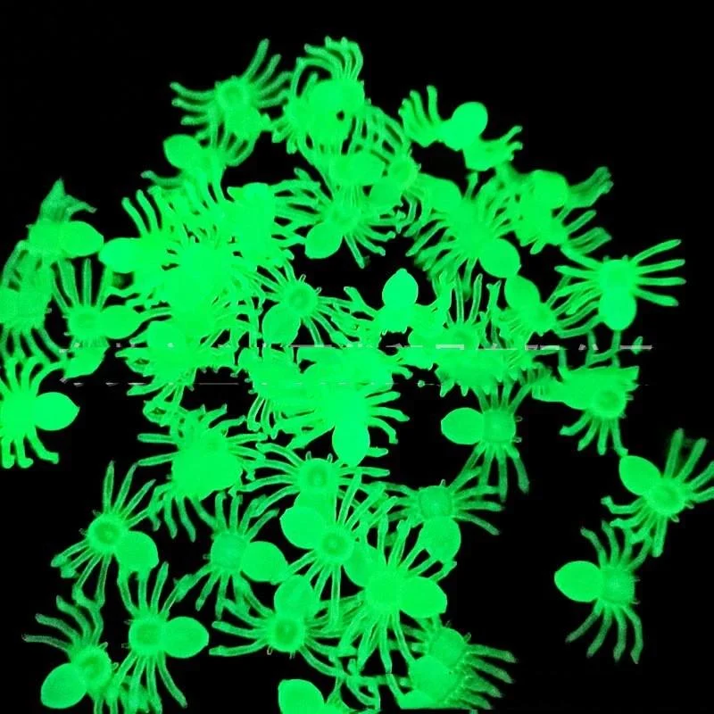 Halloween Decoration Luminous Spider Cotton Layout Decoration Props -  - #tag1#