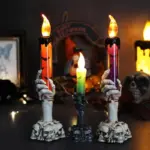 Halloween Decoration Props Skull Manual Light Creative Ornaments tag1