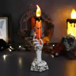Halloween Decoration Props Skull Manual Light Creative Ornaments tag1