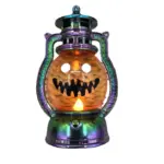 Halloween Decoration Pumpkin Lamp Vintage tag1