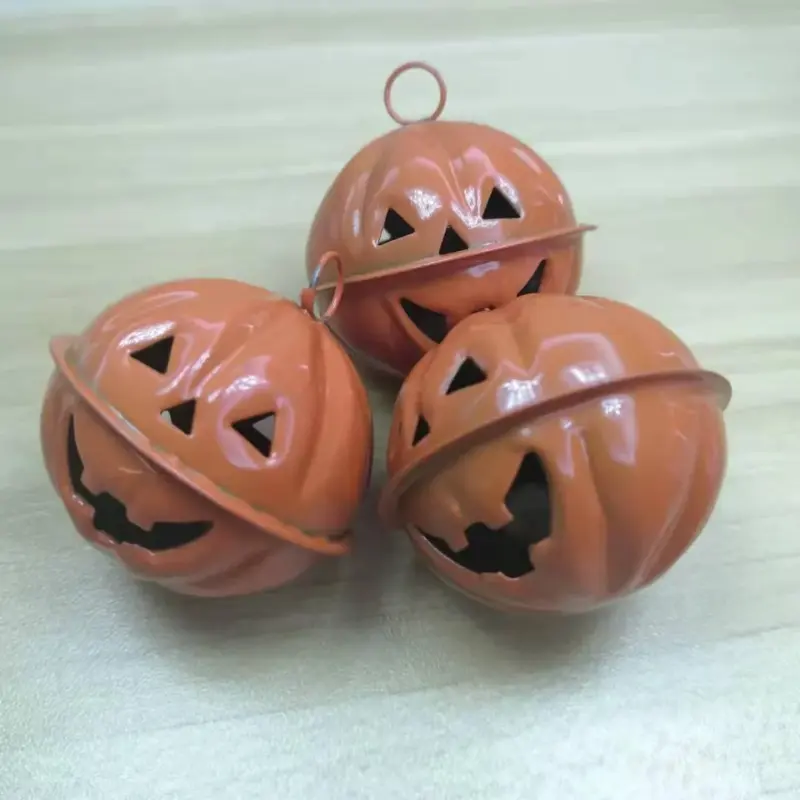 Halloween Decoration Pumpkin Small Bell Pendant tag1