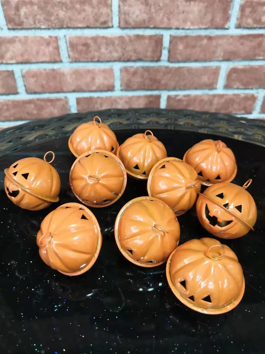 Halloween Decoration Pumpkin Small Bell Pendant -  - #tag1#