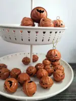 Halloween Decoration Pumpkin Small Bell Pendant tag1