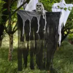 Halloween Decoration Skull Ghost Tree Hanging Ornament tag1