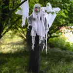 Halloween Decoration Skull Ghost Tree Hanging Ornament tag1