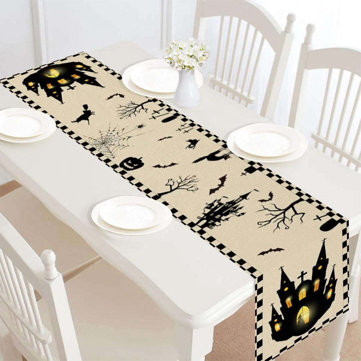 Halloween Decoration Tablecloth -  - #tag1#