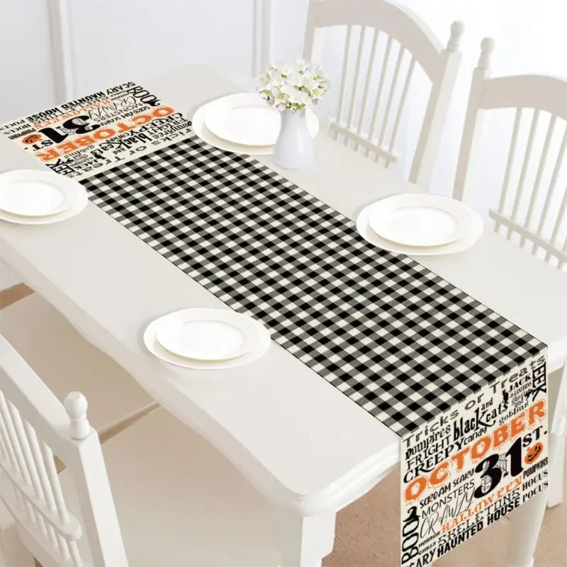Halloween Decoration Tablecloth tag1