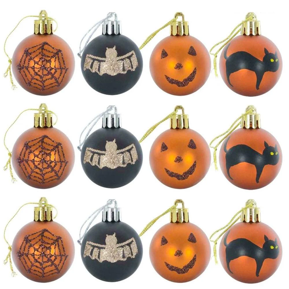 Halloween Decorations 6cm Painted Matte -  - #tag1#