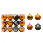 Halloween Decorations 6cm Painted Matte tag1