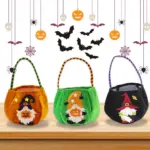 Halloween Decorations Cartoon Gnomes Candy Bag tag1