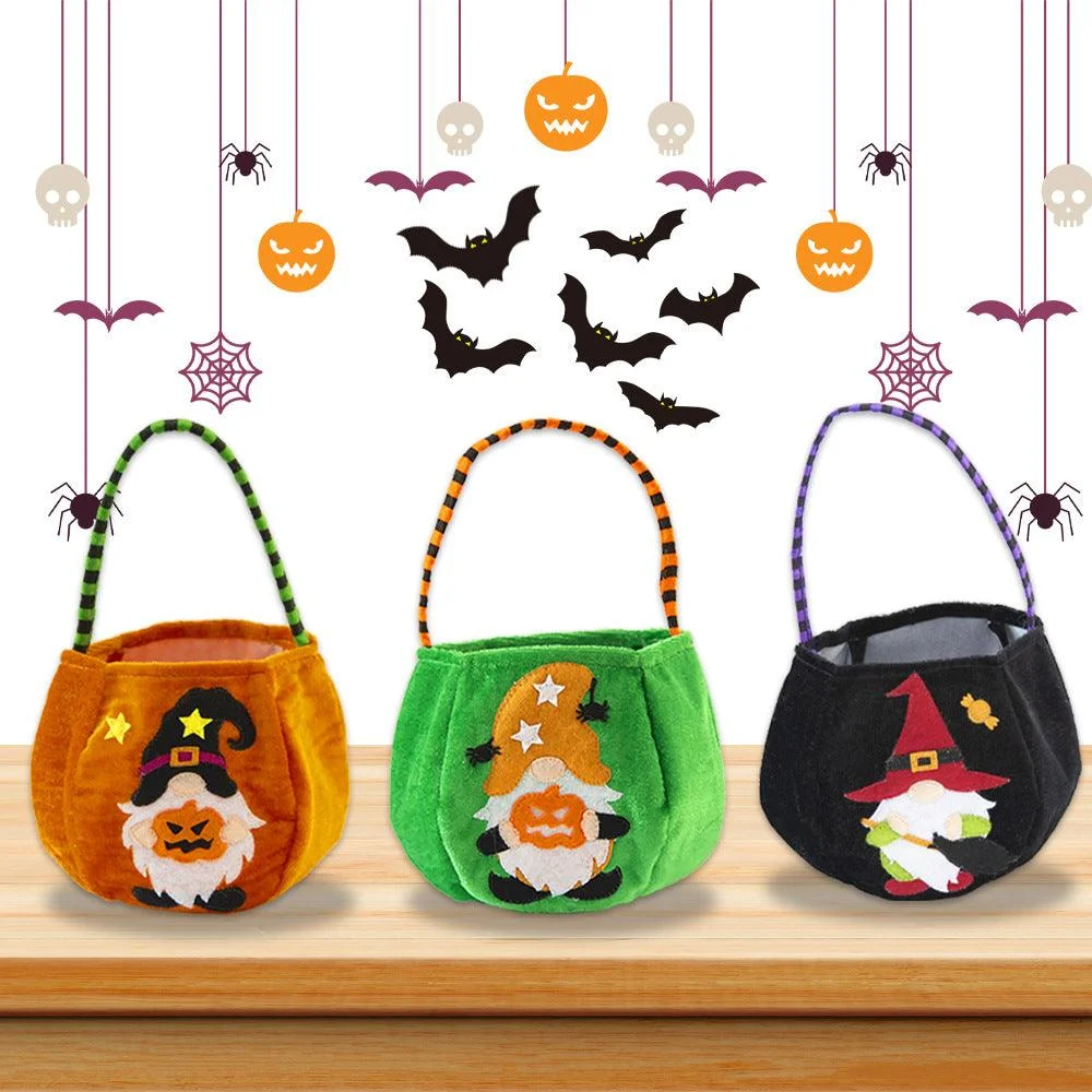 Halloween Decorations Cartoon Gnomes Candy Bag -  - #tag1#