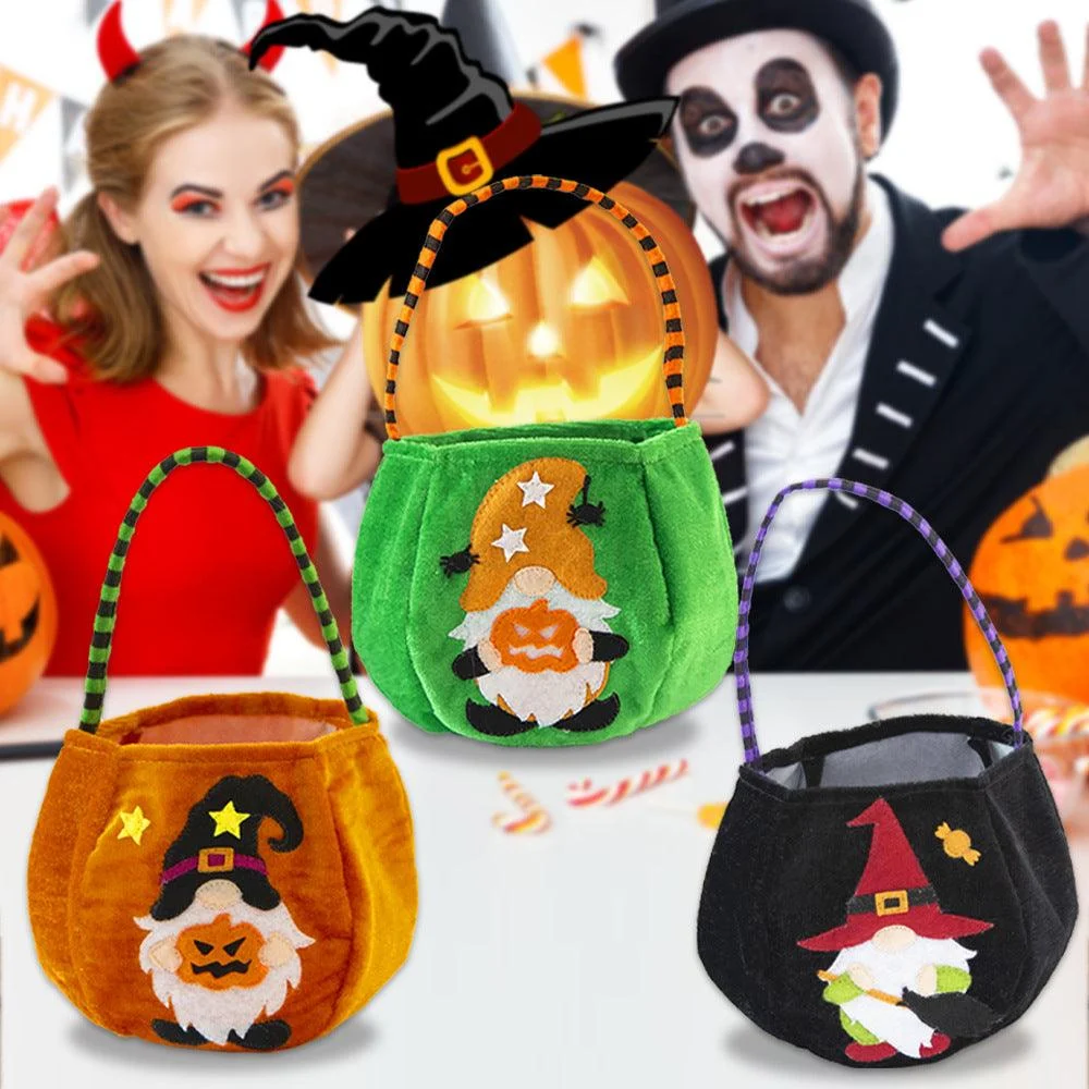 Halloween Decorations Cartoon Gnomes Candy Bag -  - #tag1#