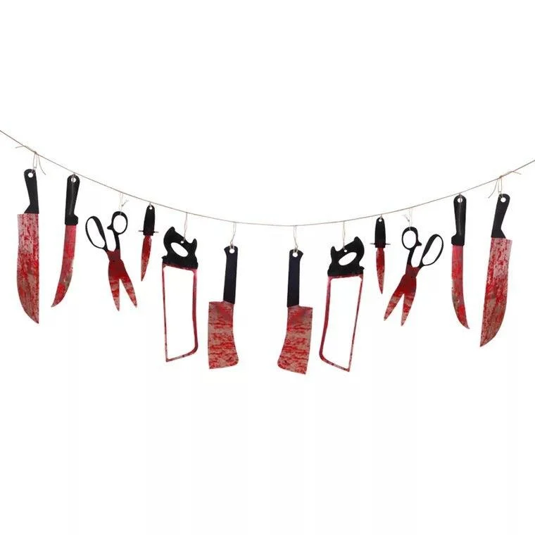 Halloween Decorations Haunted House Bar Scissors -  - #tag1#