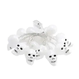 Halloween Decorations Light String Led Skeleton Lamp String Battery-powered Skull Bulb String Lights Patty Decor Light