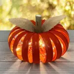 Halloween Decorative Jack o lantern Ornament tag1