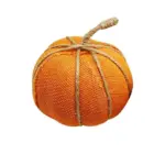 Halloween Decorative Ornament Small Pumpkin Bubble tag1