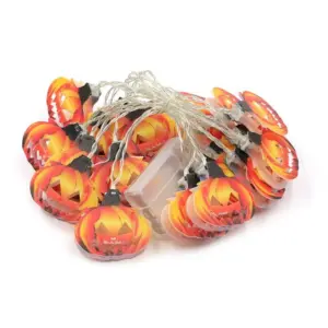 Halloween Decorative String Lights Pumpkin Bat Skull