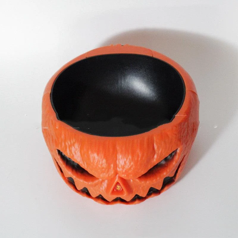 Halloween Dress Up Electric Talking Pumpkin Candy Bowl -  - #tag1#