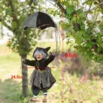 Halloween Electric Glowing Witch Door Hanging Toy tag1
