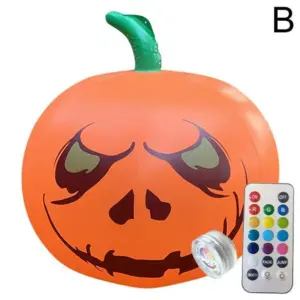 Halloween Eye and Plug in Pumpkin Decoration