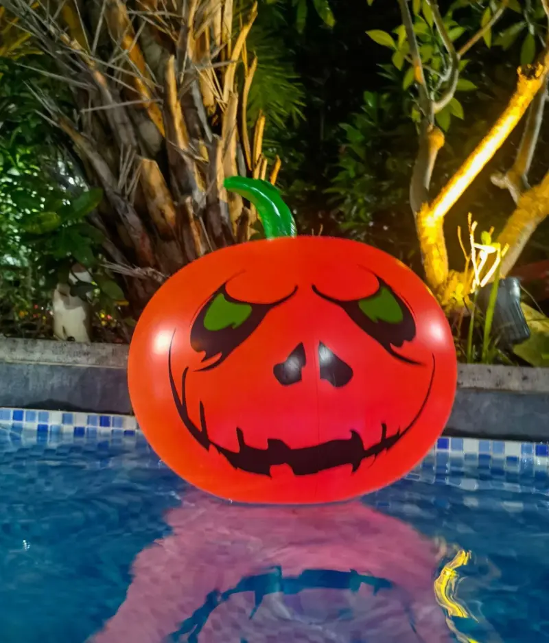 Halloween Eye and Plug in Pumpkin Decoration tag1