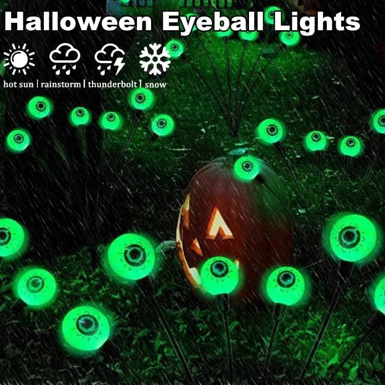 Halloween Eyeballs Terror Solar Lights IP65 Waterproof -  - #tag1#